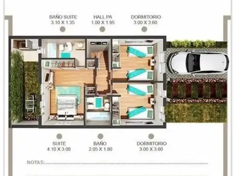 Duplex Condominio  Las Moras  - Hurlingham (parque Johnston)