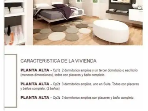 Casa 4 ambientes con 2 baños