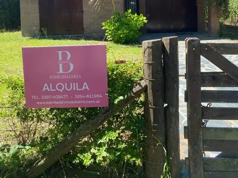 ALQUILER TEMPORAL CASA EN PINAMAR CENTRO