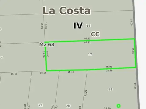 Terreno en Venta de 704,0 m2