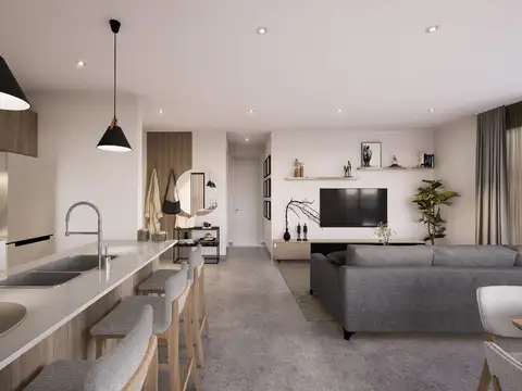 VENTA CONDOMINIO 2 DORM EN BARRIO LA RESERVA