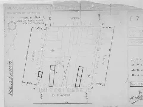 Terreno en Venta en Caballito Norte, USD 890.000