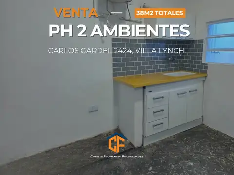 Venta De Ph 2 Ambientes, Apto Crédito Y Totalmente Reformado En Villa Lynch