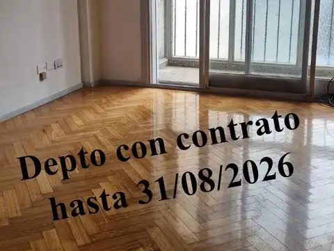 2 ambientes Contrafrente c/balcón  Lavadero