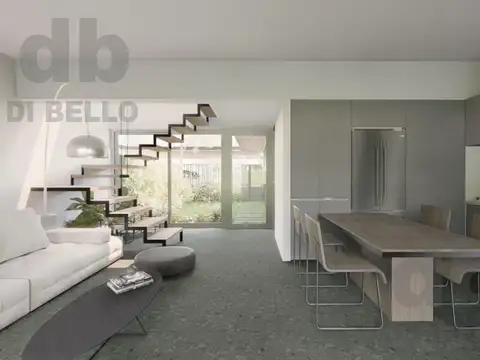 Casa 3 ambientes con 1 baño