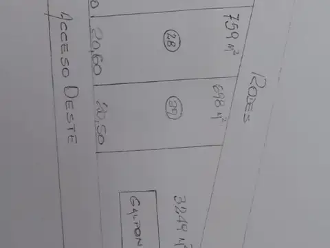 Terreno en Venta de 5500,0 m2