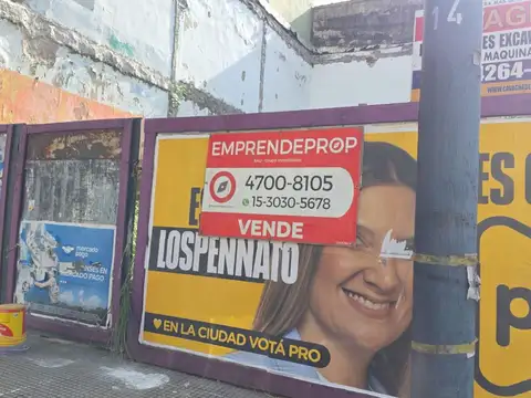 LOTE EN VENTA | BARRACAS | PROYECTO CON PLANOS APROBADOS