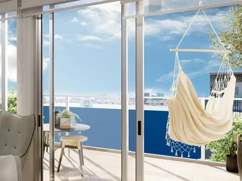 Departamento 4 ambientes con 2 baños