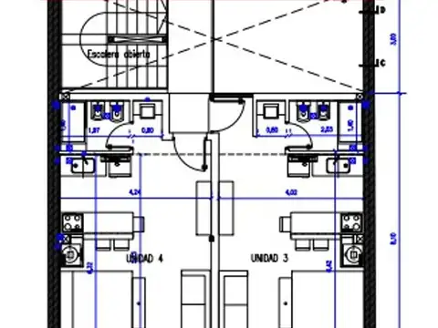 Departamento Monoambiente con 1 baño