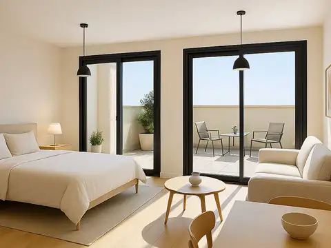 Venta de Pozo deptos uno y dos ambientes con Balcon, Patio, Jardin en Palermo Entrega 2027