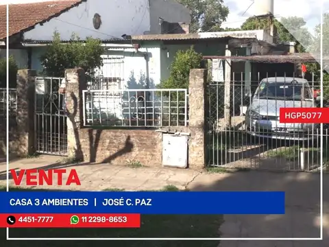 Casa - Venta - Argentina, José C Paz - jose A. Casacuberta 5300