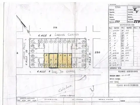 LAGUNA DE GOMEZ  30 BARRIO LOS TRONCOS