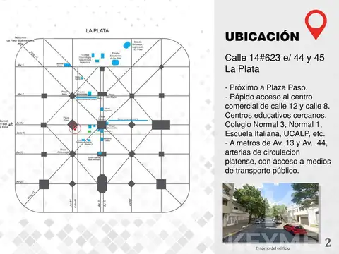 Departamento en Venta de 2 ambientes