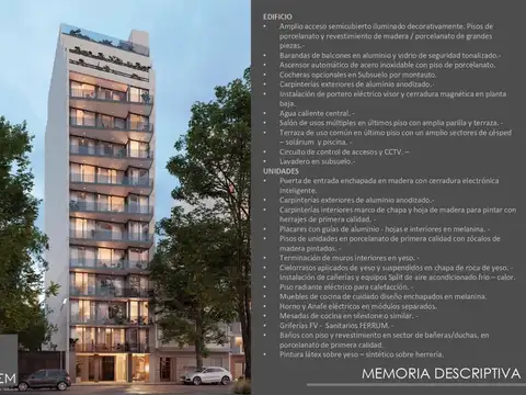 VENTA- pozo 2 ambientes full amenities PALERMO