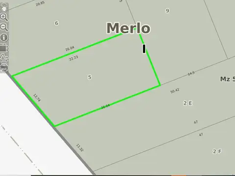 Terreno en Venta de 293,0 m2