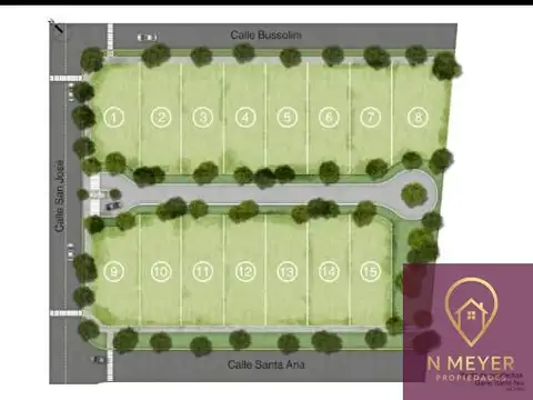 Terreno en Venta 24,31  mts Frente