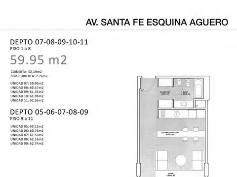 AV. SANTA FE Y AGUERO
