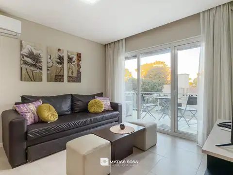 Departamento 2 ambientes con 1 baño