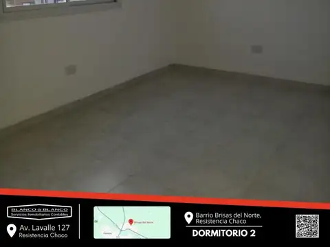 Casa 3 ambientes con 2 baños