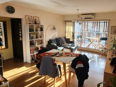 Departamento en venta  con gran patio terraza de 63m 120m parrilla Coch en alquiler