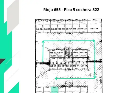 Cochera cubierta  en venta ubicado en Centro