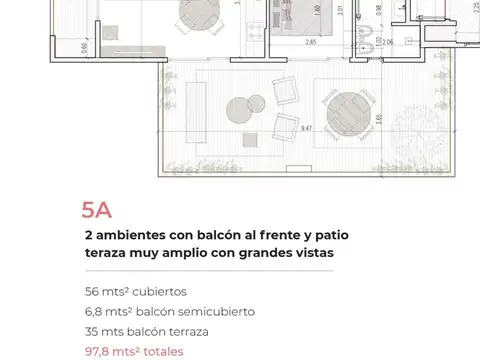Departamento en  Saavedra - A Estrenar - Vista Abierta