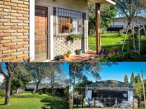 VENTA CASA+LOTE+GALPON LA LONJA PILAR A MTS DE R8