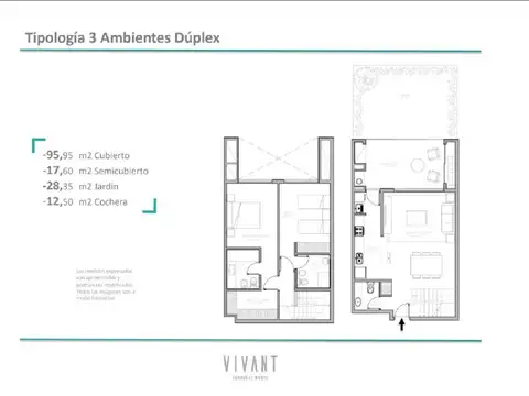 Departamento en Venta de 3 ambientes