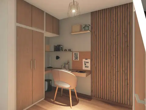 Departamento 33 ambientes con 2 baños