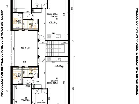 Departamento en Venta de 3 ambientes