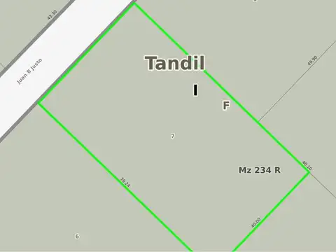 Terreno en Venta 40  mts Frente