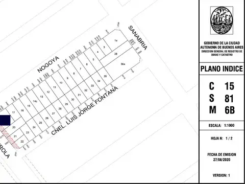 Terreno en Venta 8,66  mts Frente