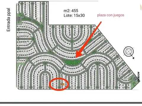 Terreno en venta - 450Mts2 - San Ramón, Pilar del Este
