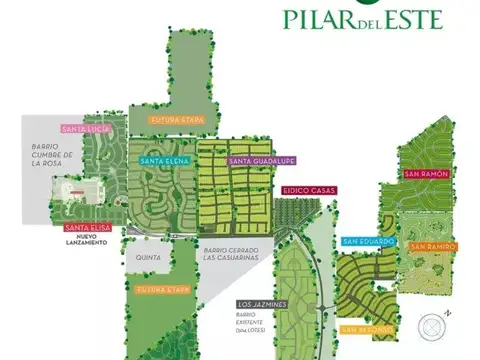 Terreno en Venta en Pilar del Este - San Ramon, USD 43.000