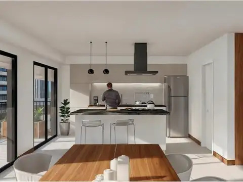 Departamento en Venta 1 dormitoriocon balcon contra frente- Abasto