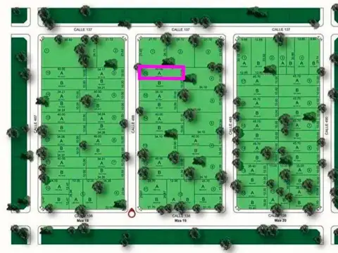 Terreno en Venta 40  mts Fondo