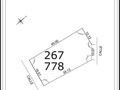 VENTA LOTE VILLALOBOS lote 267 HUDSON