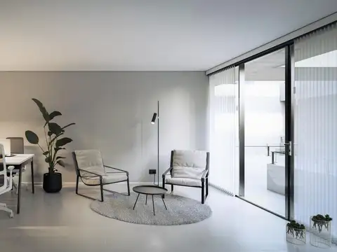 Oficina Monoambiente con 1 baño