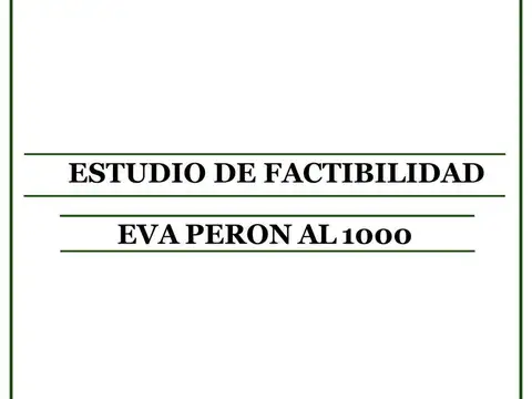 Excelente Terreno a 150 metros del Parque Chacabuco