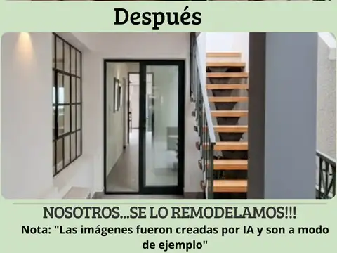 Casa 4 ambientes con 2 baños