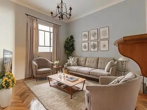 Venta Departamento 3 ambientes Al frente Balcón Reciclado Caballito