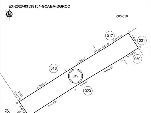 LOTE VILLA URQUIZA 60M DE FONDO