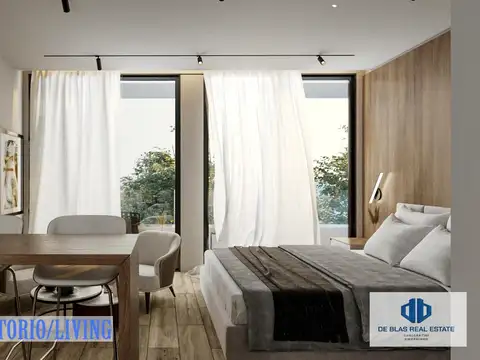 Departamento 3 ambientes con 2 baños