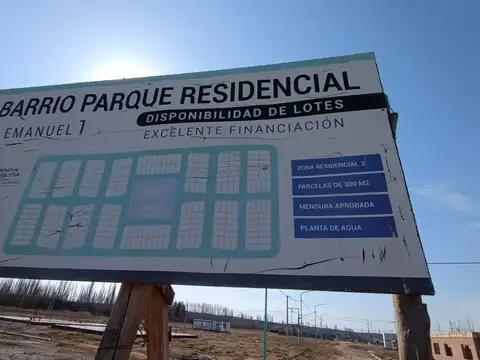 Lote 01 Mza 265, Barrio Parque Residencial Emanuel 1