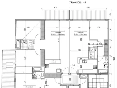 Dpto 2 amb en venta en Villa Ortuzar entrega 2026