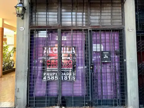 VENTA CON RENTA - LOCAL EN EDIF, 38 MTS TOTALES,C/ VIDRIERA,SECTOR COCINA (NO POSEE GAS) Y BAÑO