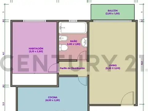 Avenida Manuel Belgrano 4700, Piso 5