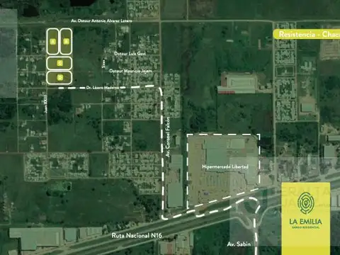 La Emilia, Doctor Lázaro Maderna 3500, Resistencia, Chaco