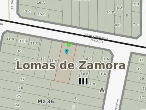 Terreno en Venta de 592,0 m2