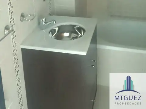 Departamento 2 ambientes con 1 baño